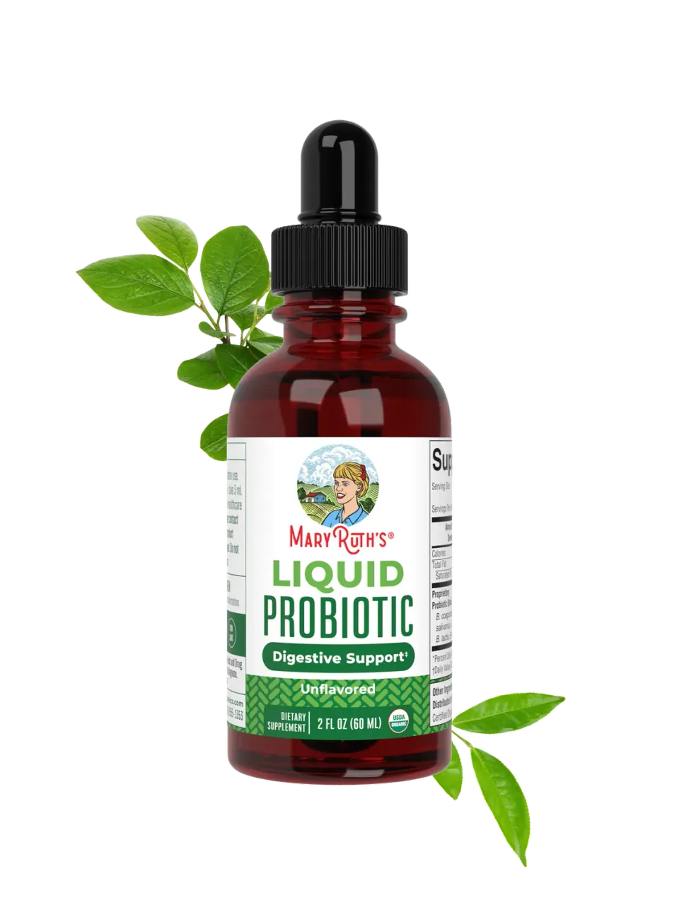 MaryRuth's Organic Liquid Probiotic væske reise 13 stammer