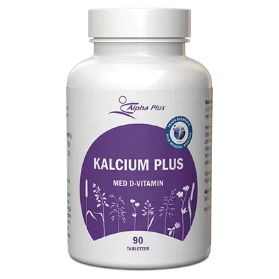 A+ Kalsium Plus tabletter 90 stk med D3