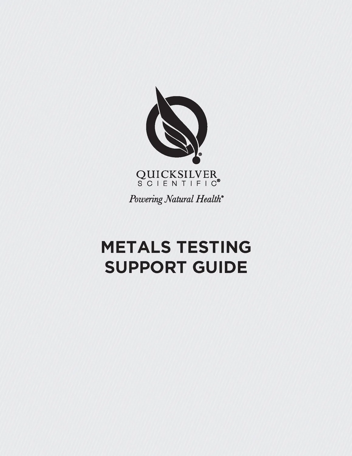 Quicksilver Scientific Mercury Tri-Test Blood Metals Panel laboratorietest
