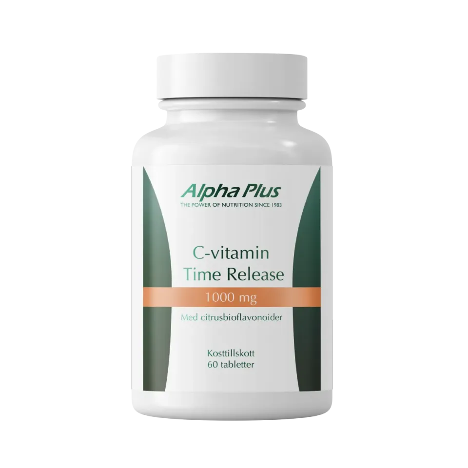 A+ C-vitamin Time Release 1000 mg 60 stk