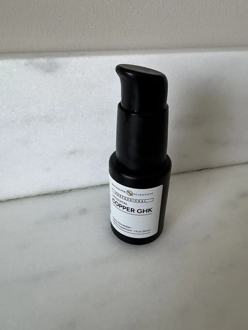 Quicksilver Scientific Oral Liposomal Copper GHK tilskudd 30 ml kobber