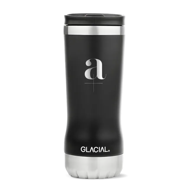 A+ Glacial termokopp 350 ml svart isolert