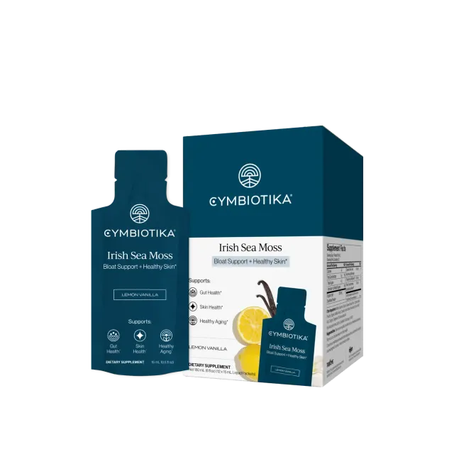 Cymbiotika Irish Sea Moss kosttilskudd 12-pack mage