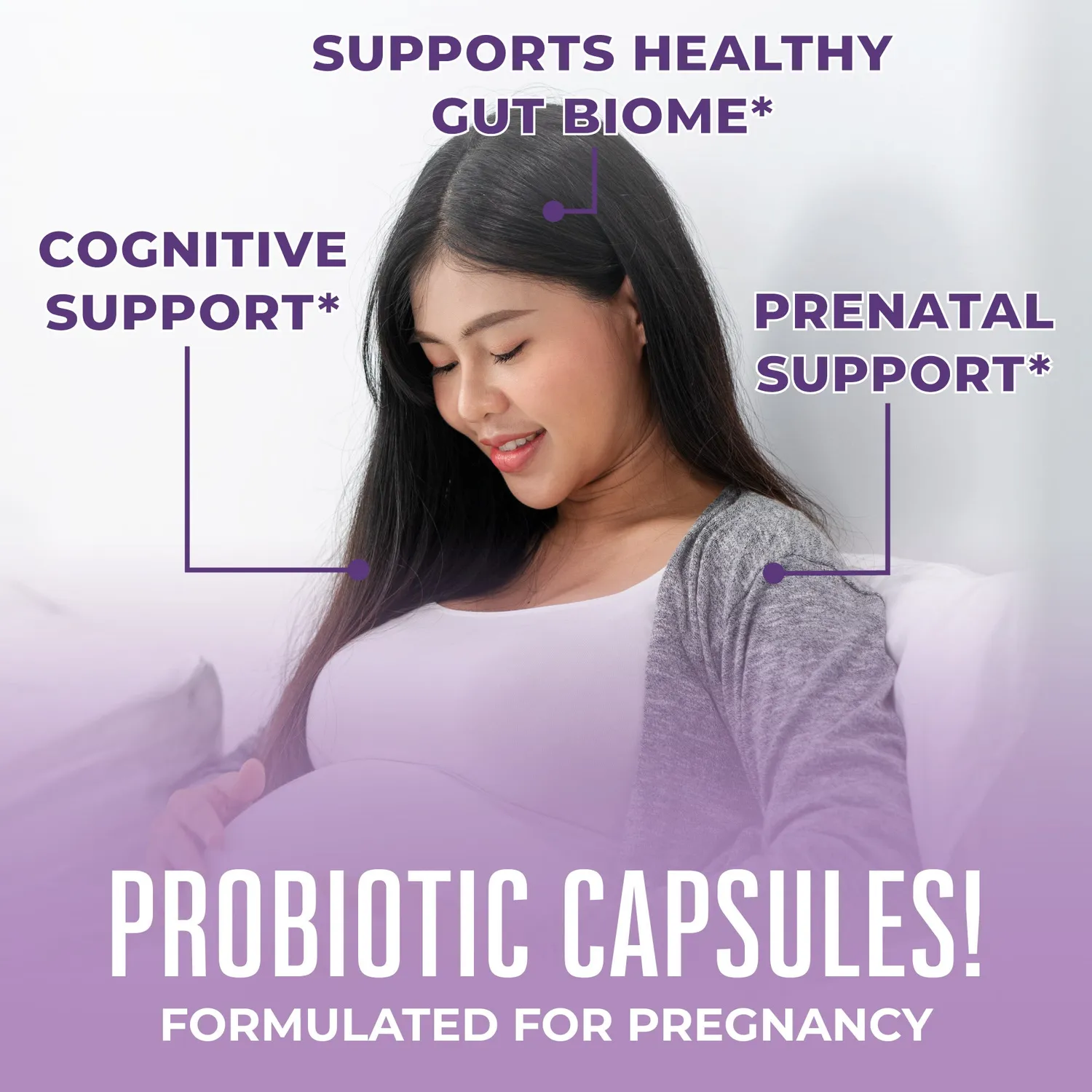 MaryRuth's Probiotic Prenatal+ kapsler gravid 30 doser folat