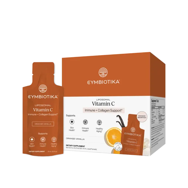 Cymbiotika Liposomal Vitamin C tilskudd liposomal kollagen