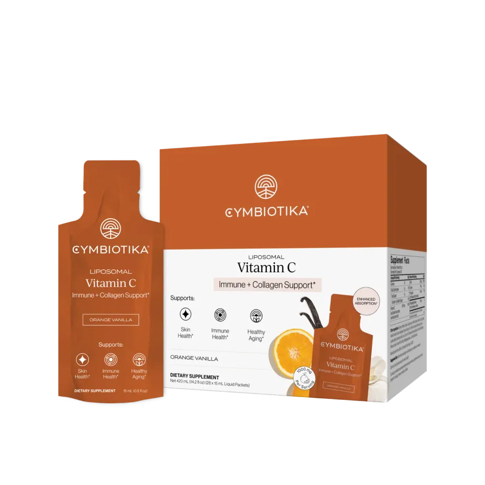 Cymbiotika Liposomal Vitamin C tilskudd liposomal kollagen