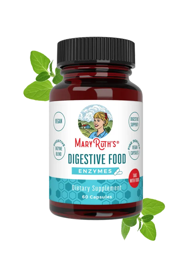 MaryRuth's Digestive Food Enzymes kapsler 60 stk enzymblanding