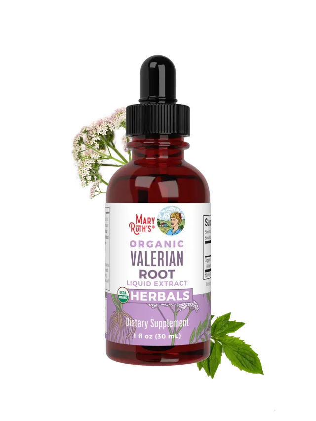 MaryRuth's Organic Valerian Root dråper vendelrot 60 doser