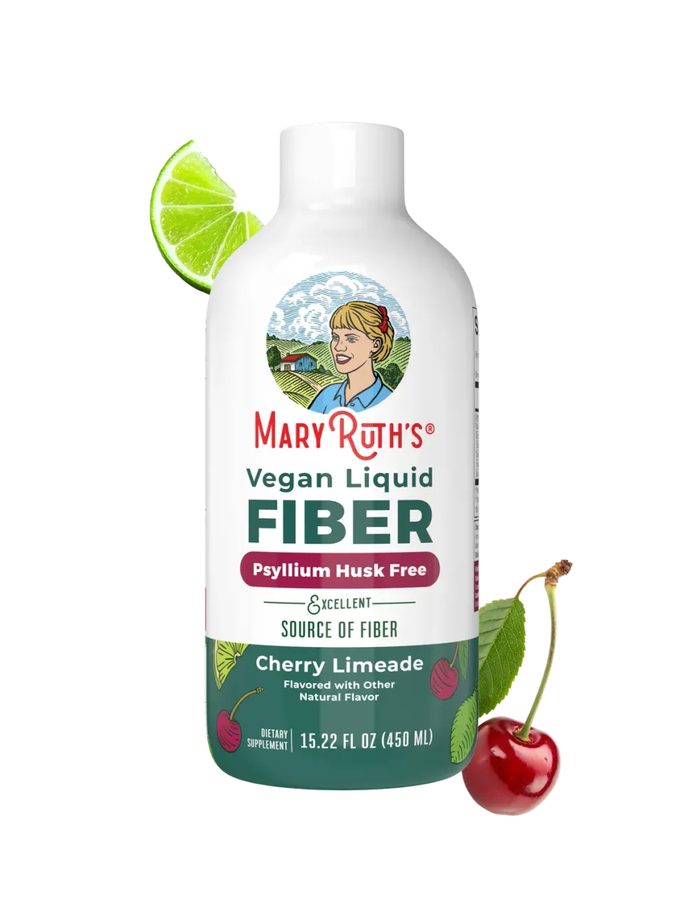 MaryRuth's Vegan Liquid Fiber flytende fiber baobab 7g