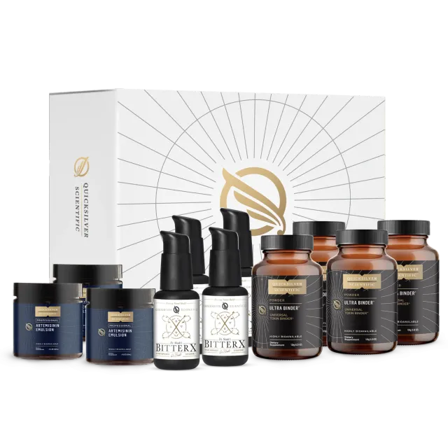 Quicksilver G.I. Detox Box tarmkur to måneder