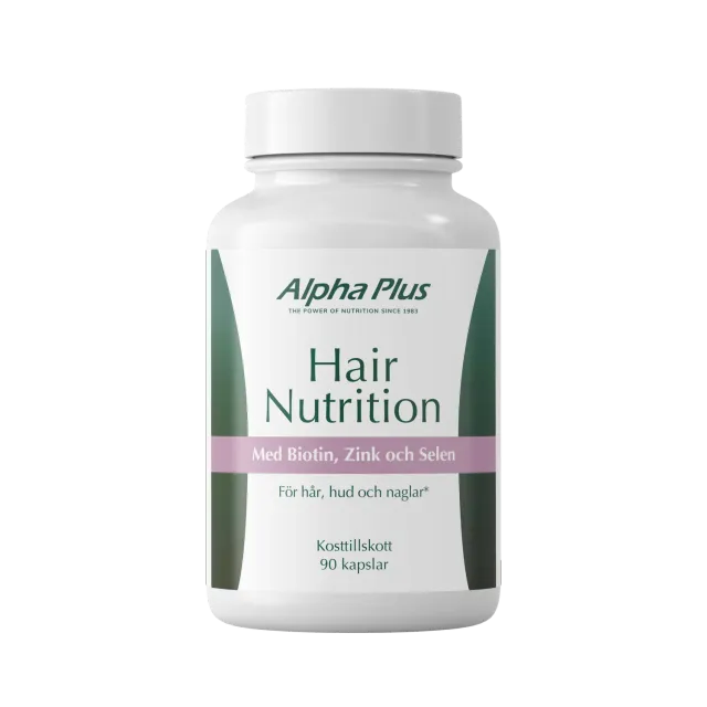 A+ Multivitamin Hair Nutrition kapsler 90 stk hår
