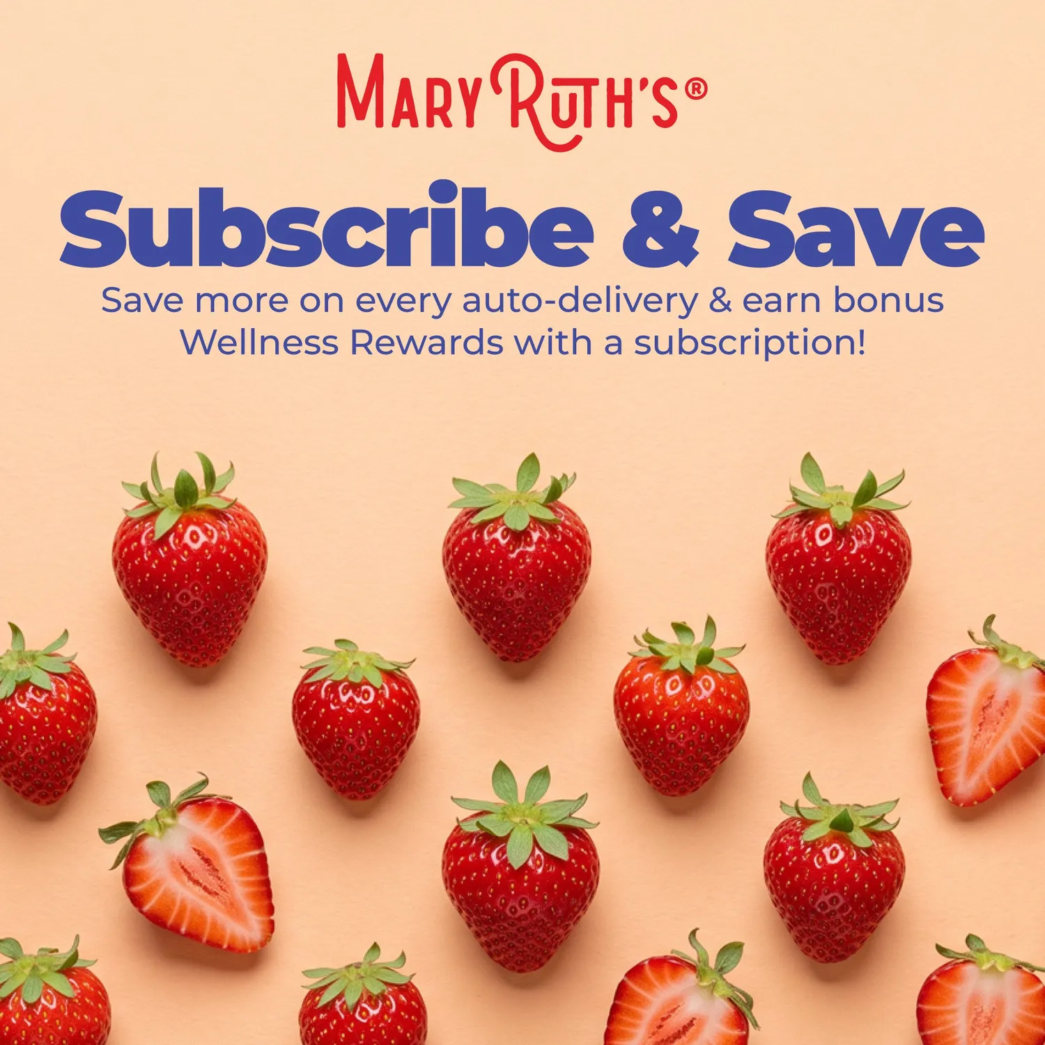 MaryRuth's Organic Vitamin D3 gummies jordbær familie