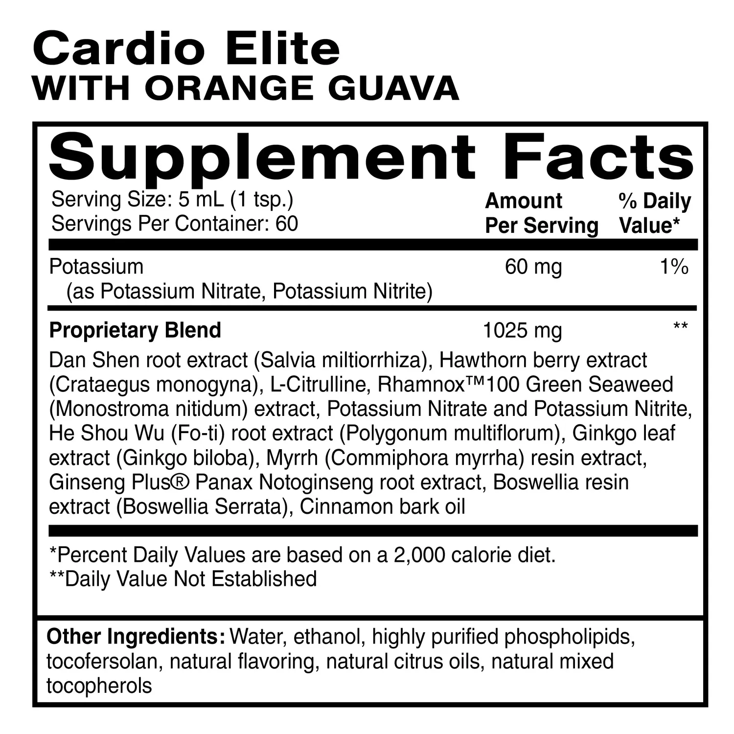 Quicksilver Scientific Cardio Elite flytende 300 ml sirkulasjon