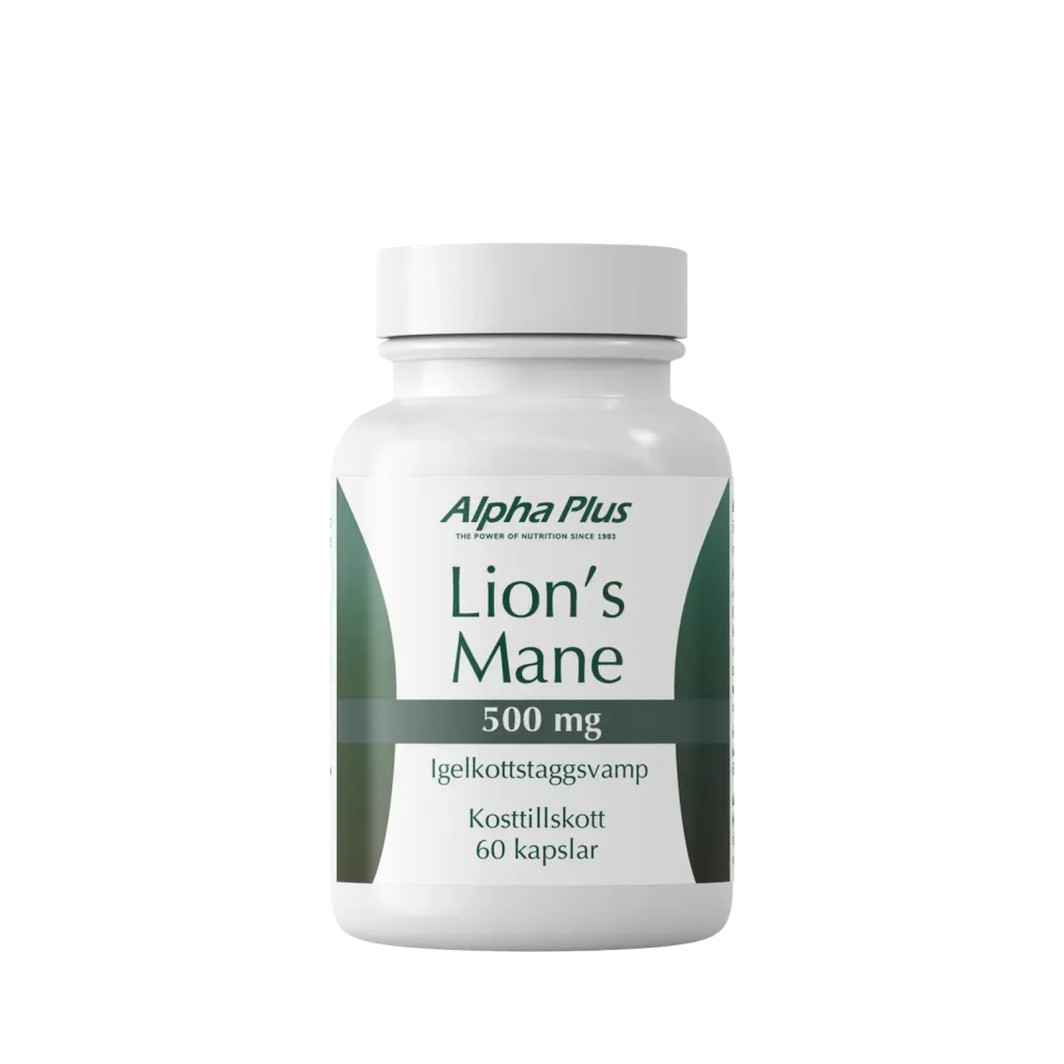 A+ Multivitamin Lion's Mane kapsler 60 stk ekstrakt