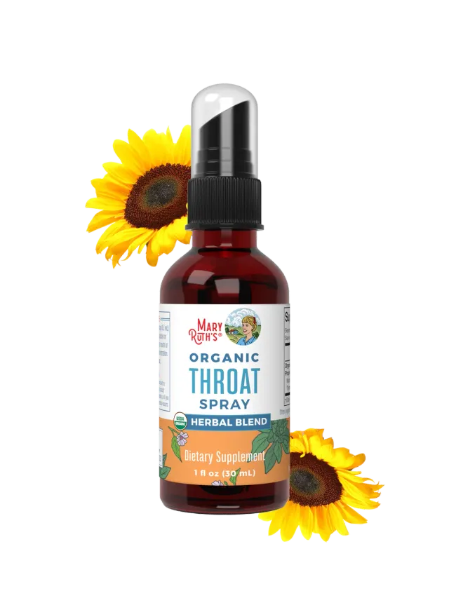MaryRuth's Organic Throat halsspray uten smak