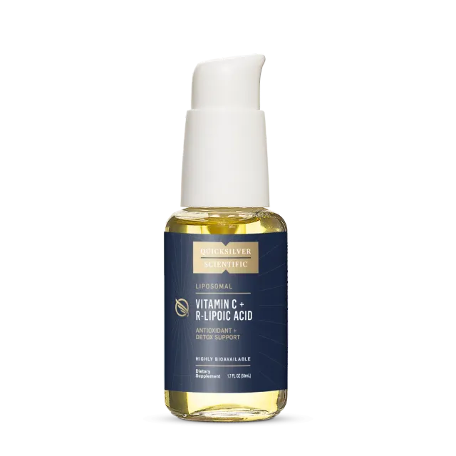 Quicksilver Scientific Vitamin C with RLA tilskudd 50 ml c-vitamin