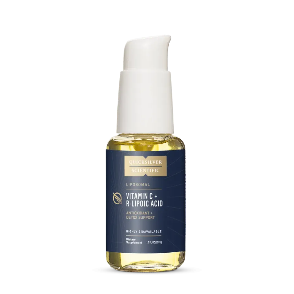 Quicksilver Scientific Vitamin C with RLA tilskudd 50 ml c-vitamin