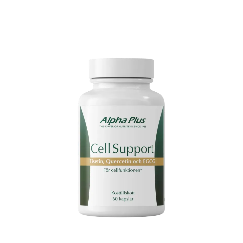A+ Cell Support kapsler 60 stk grønn te fisetin
