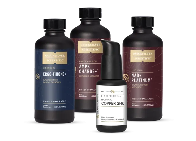 Quicksilver Scientific Immune Poise Bundle tilskuddspakke 4 stk immun