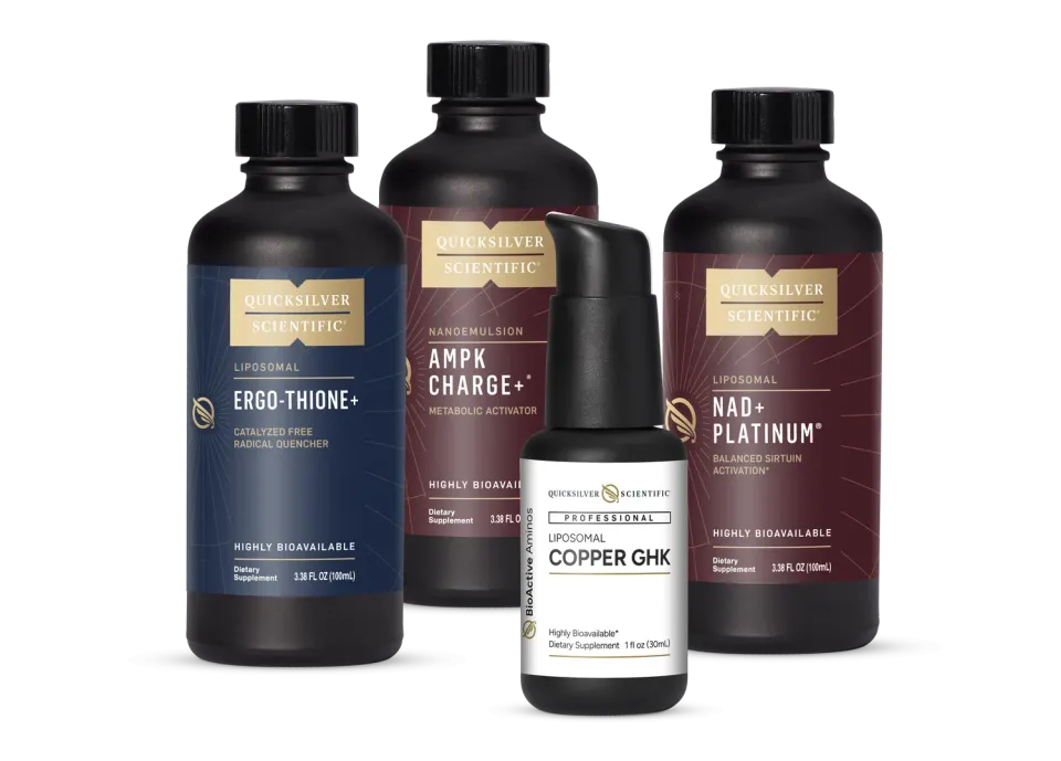 Quicksilver Scientific Immune Poise Bundle tilskuddspakke 4 stk immun
