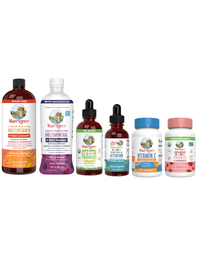 MaryRuth's Daily Family Wellness bundle 7 produkter