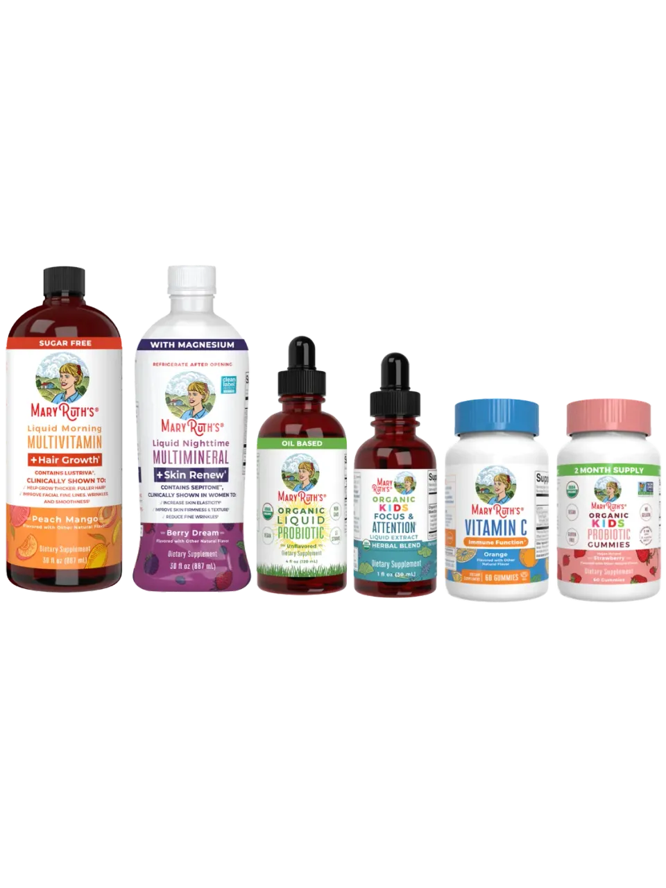 MaryRuth's Daily Family Wellness bundle 7 produkter