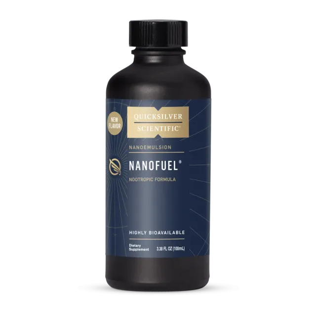 Quicksilver Scientific NanoFuel dråper 100 ml pasjonsfrukt fokus
