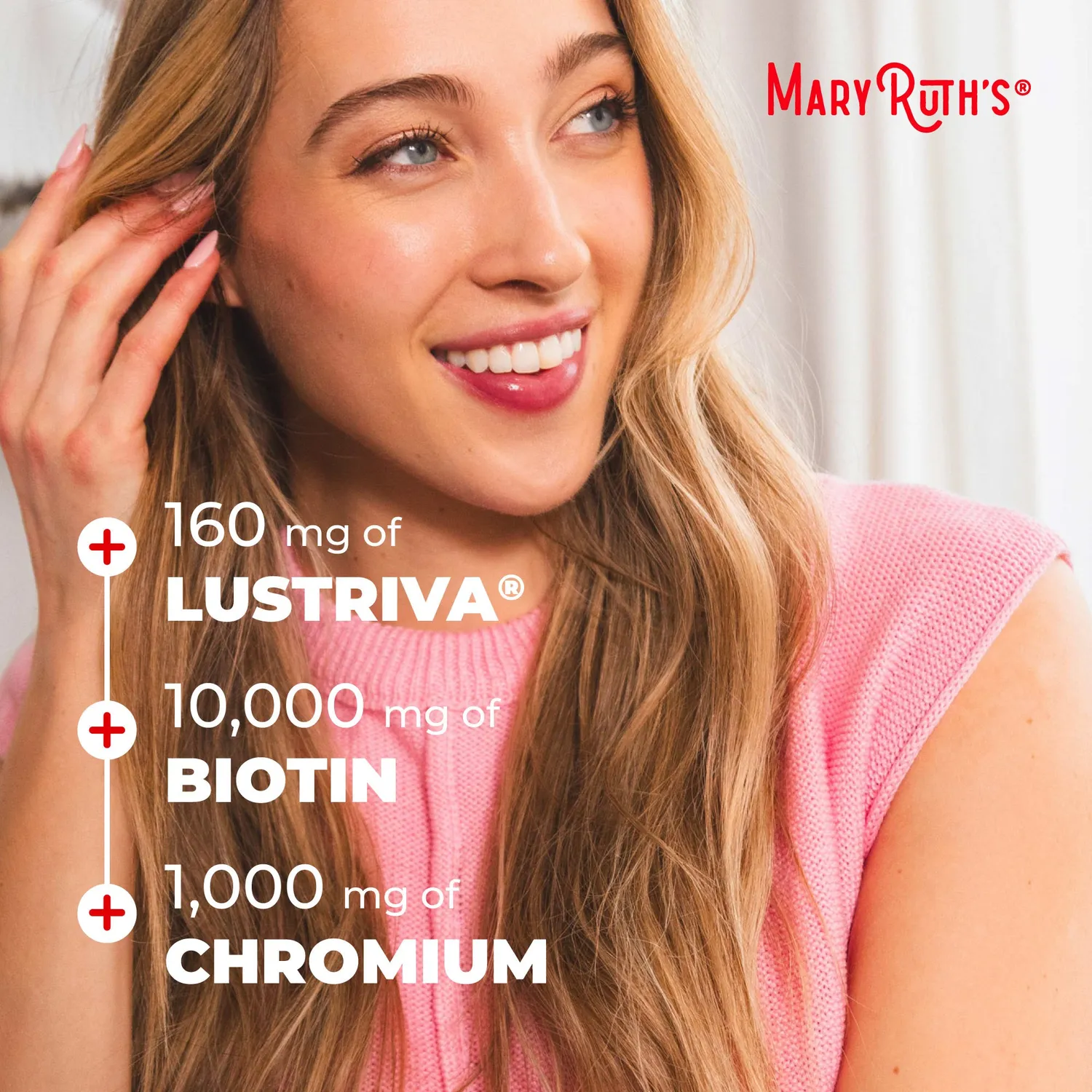 MaryRuth's Morning Multivitamin flytende hårvekst