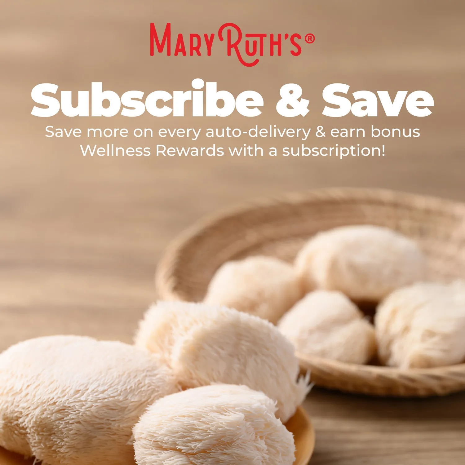 MaryRuth's Organic Lion's Mane Liquid Drops dråper hjernefokus