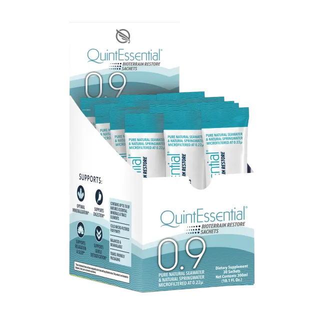Quicksilver Scientific QuintEssential 0.9 elektrolytter 30 poser