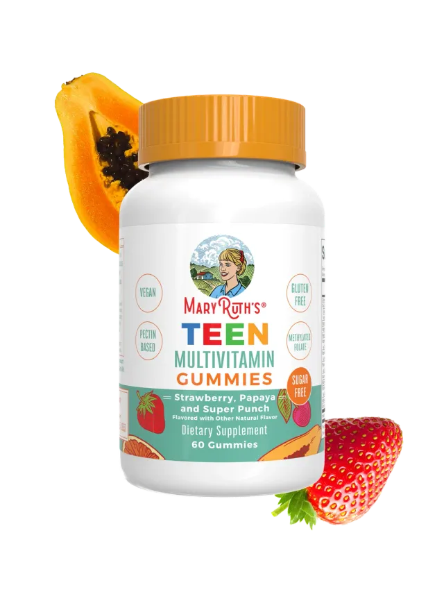 MaryRuth's Teen Multivitamin gummies tenåring sukkerfri