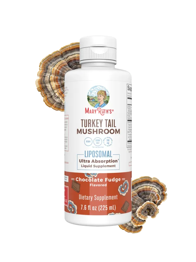 MaryRuth's Turkey Tail Mushroom liposomal sjokolade 1 g per dose