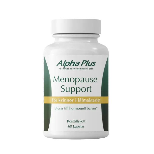 A+ Multivitamin Menopause Support kapsler 60 stk rødkløver