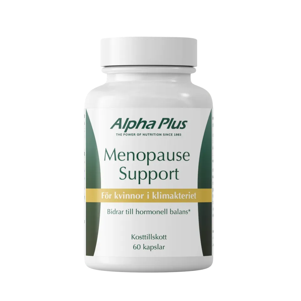 A+ Multivitamin Menopause Support kapsler 60 stk rødkløver