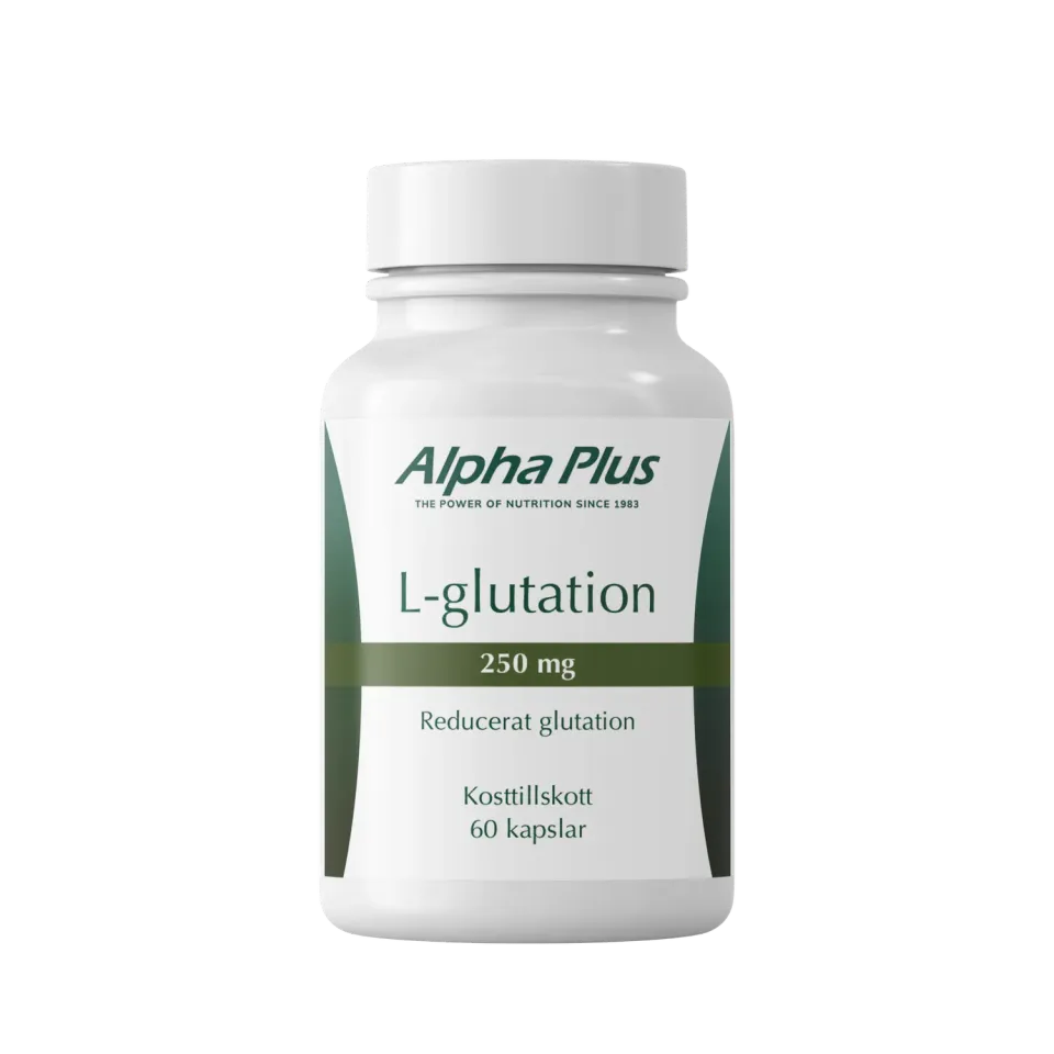 A+ Multivitamin L-glutation kapsler 60 stk 250 mg
