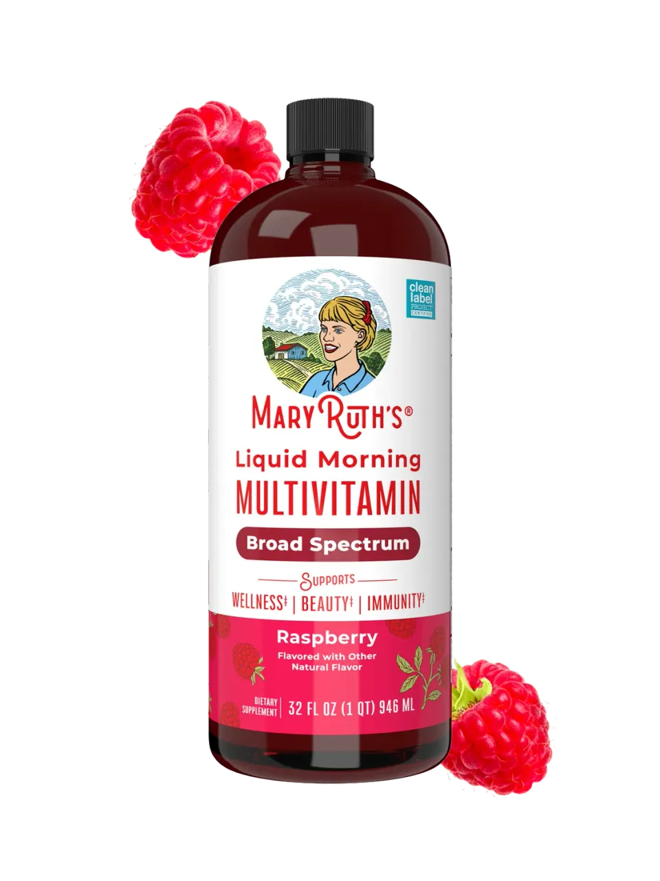 MaryRuth's Liquid Morning Multivitamin flytende familie