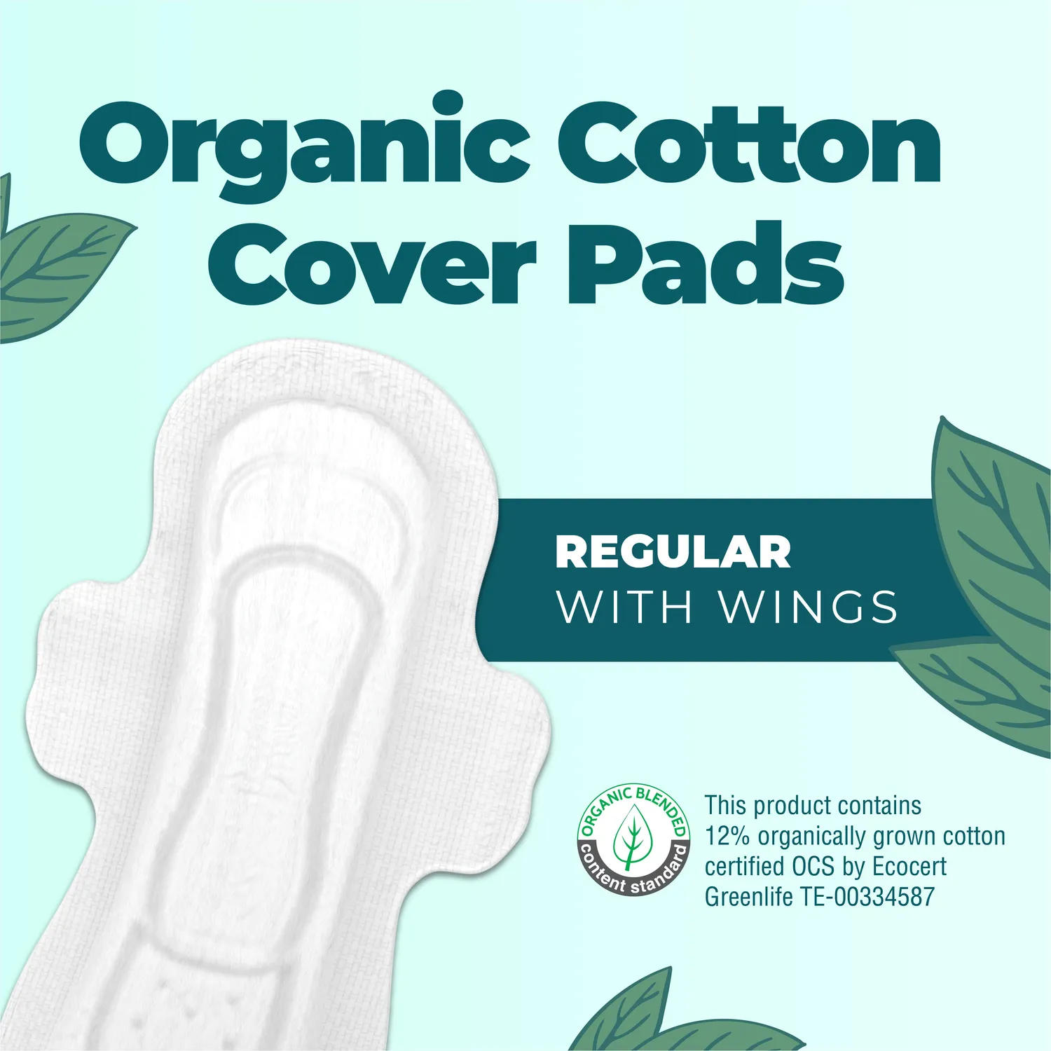 MaryRuth's Organic Cotton Cover bind regular uparfymert