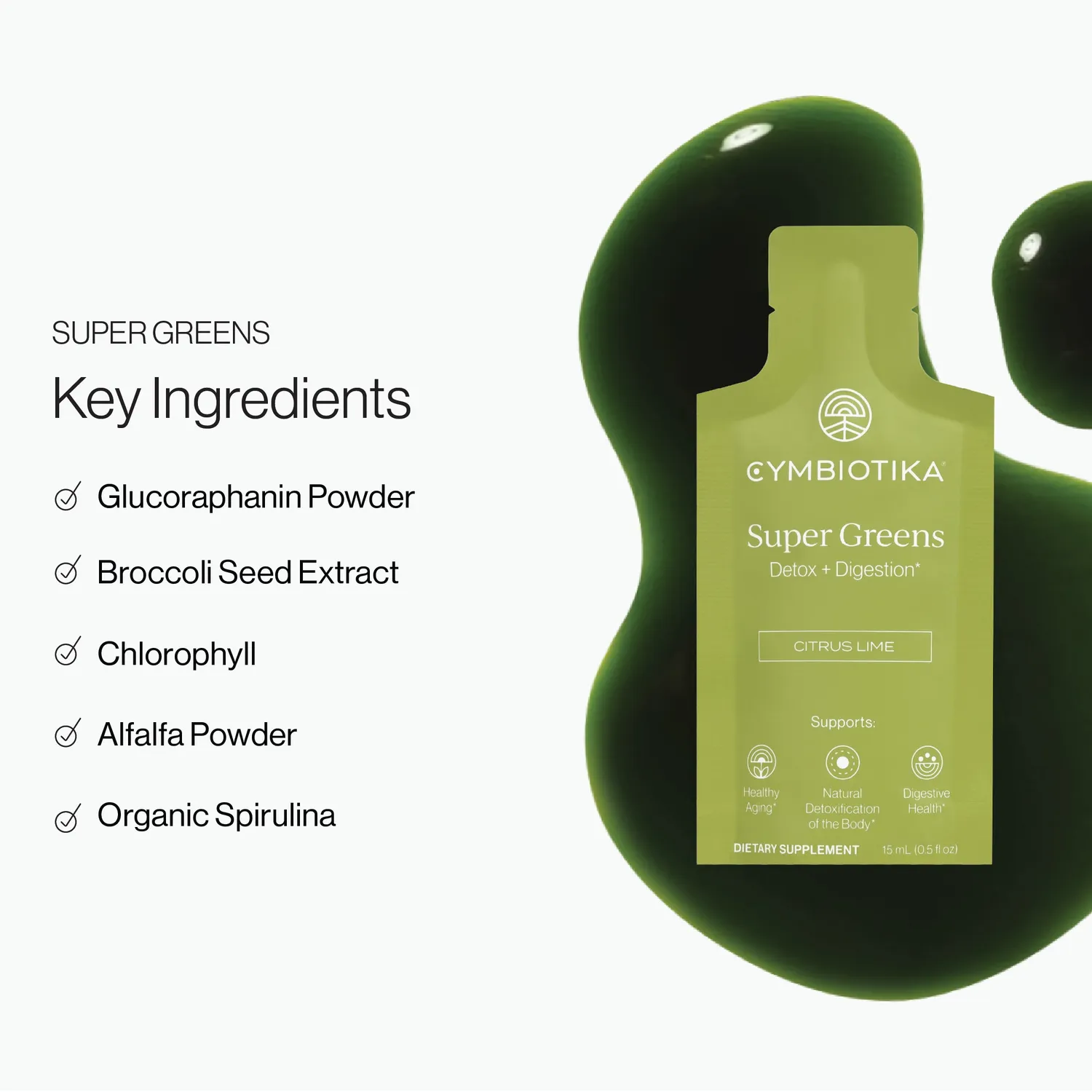 Cymbiotika Super Greens greens detox