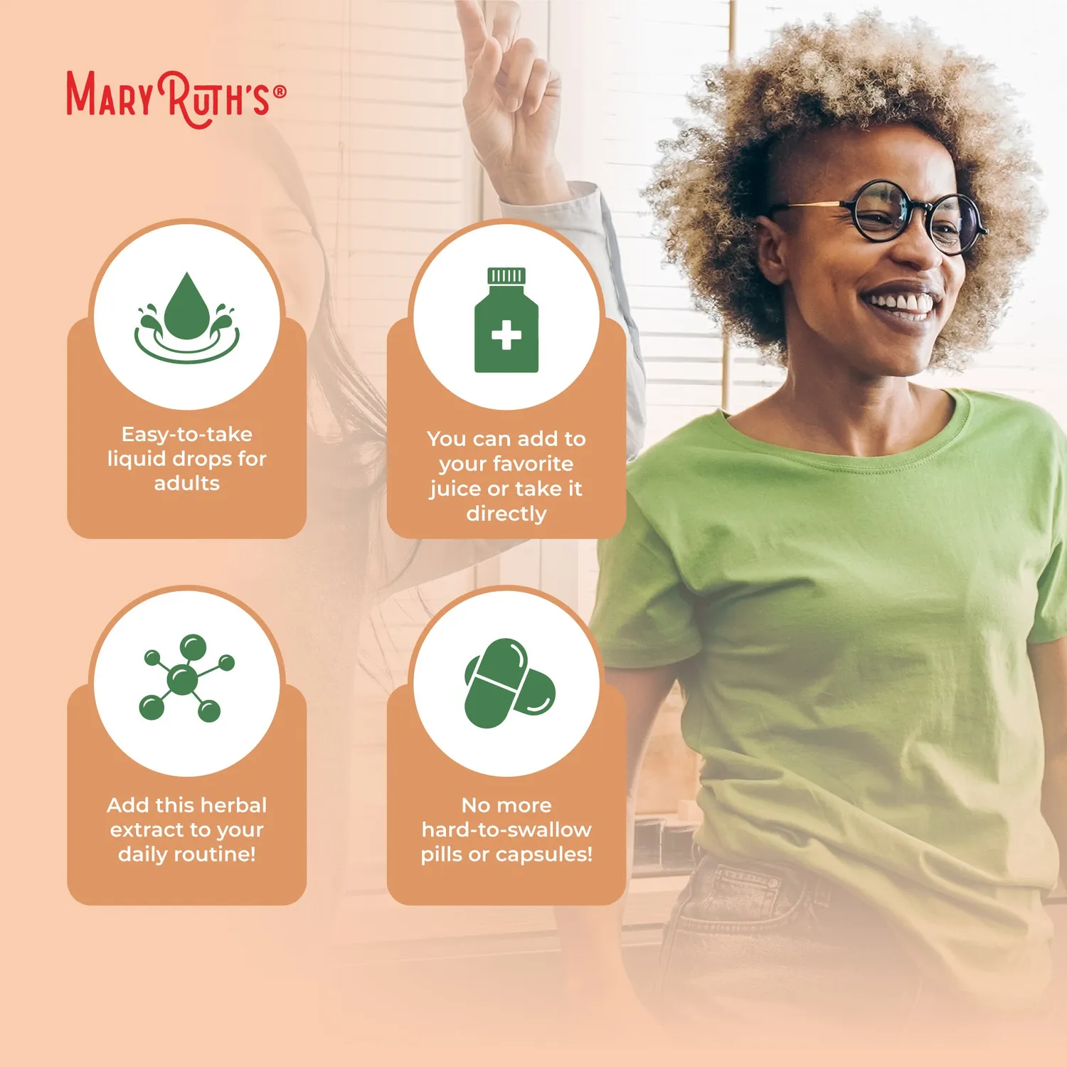 MaryRuth's Fenugreek dråper økologisk 1180 mg