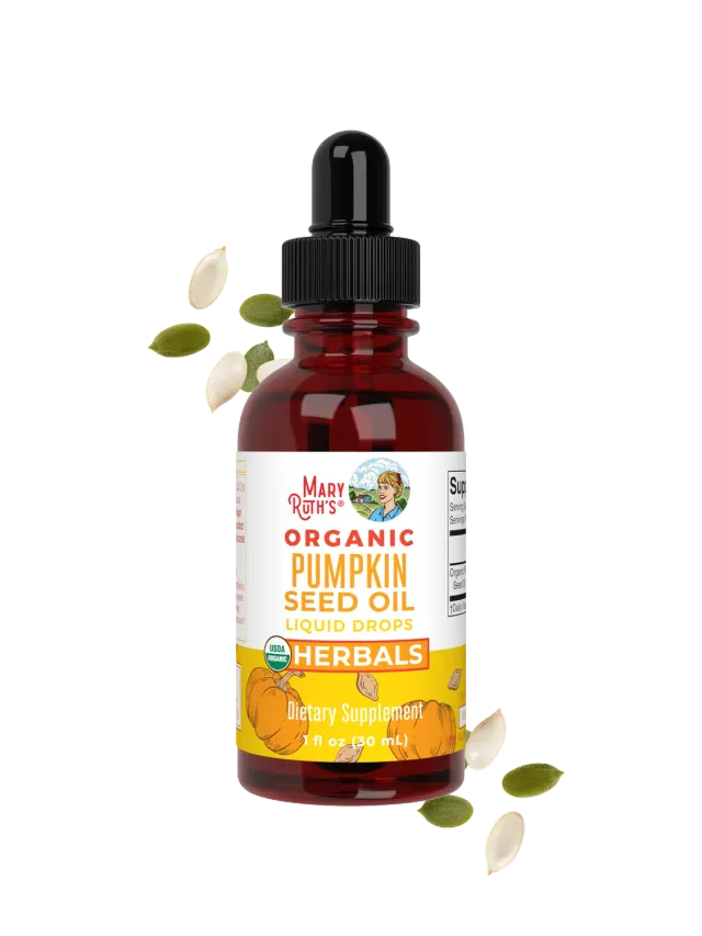 MaryRuth's Organic Pumpkin Seed Oil dråper 60 doser for menn