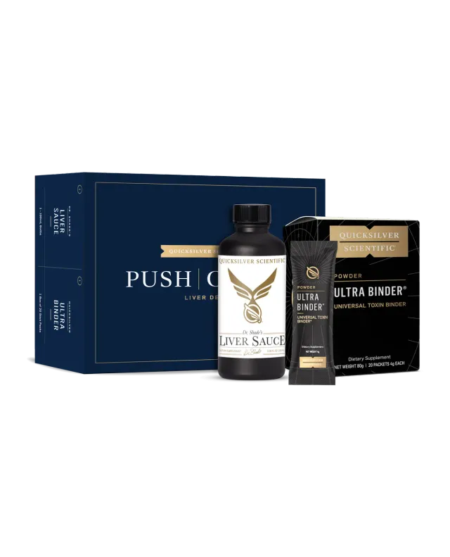 Quicksilver PushCatch Liver Detox leverkur med guidebok
