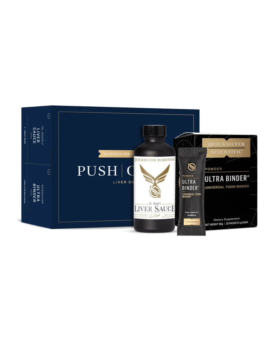 Quicksilver PushCatch Liver Detox leverkur med guidebok