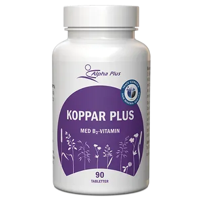 A+ Multivitamin Koppar Plus kobbertabletter 90 stk energi