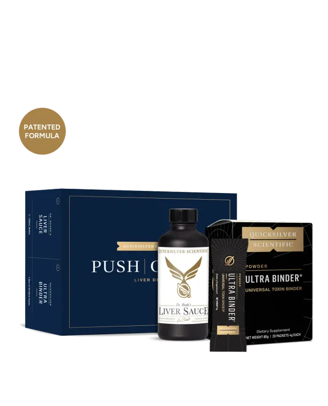 Quicksilver Scientific PushCatch Lever Detox 2-trinns kur