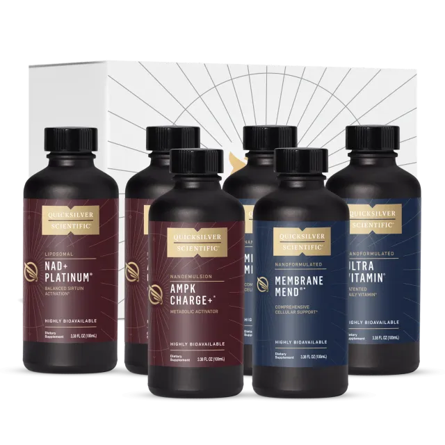 Quicksilver Bio-Age Elevate Protocol mitokondriekur 4 uker
