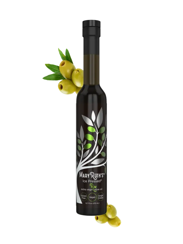 MaryRuth's Ice Pressed ekstra virgin olivenolje 375 ml rå