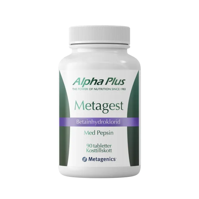 A+ Multivitamin Metagest tabletter 90 stk med betain