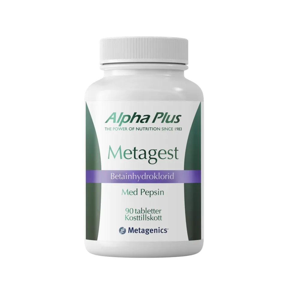 A+ Multivitamin Metagest tabletter 90 stk med betain