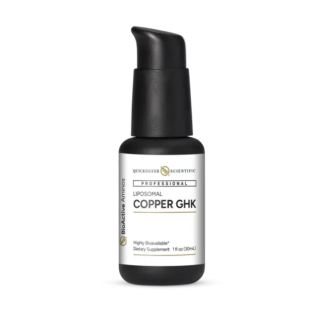 Quicksilver Scientific Oral Liposomal Copper GHK tilskudd 30 ml kobber