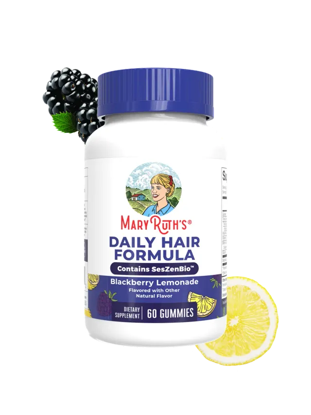 MaryRuth's Daily Hair Formula gummies bjørnebær